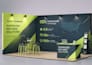 design professional trade show booth, backdrop, and banner
